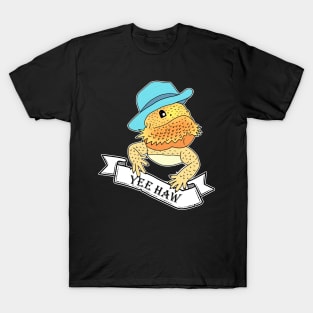 Yee Haw! A Beardie Cowboy T-Shirt